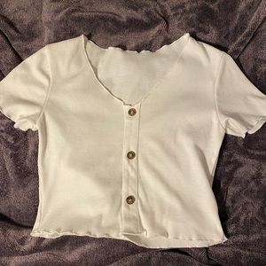 Shein T-shirt with buttons